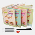 Sank Magic Practic book (4 BOOKS,1 PEN,1 GRIP,10 REFILL) Pack of 1